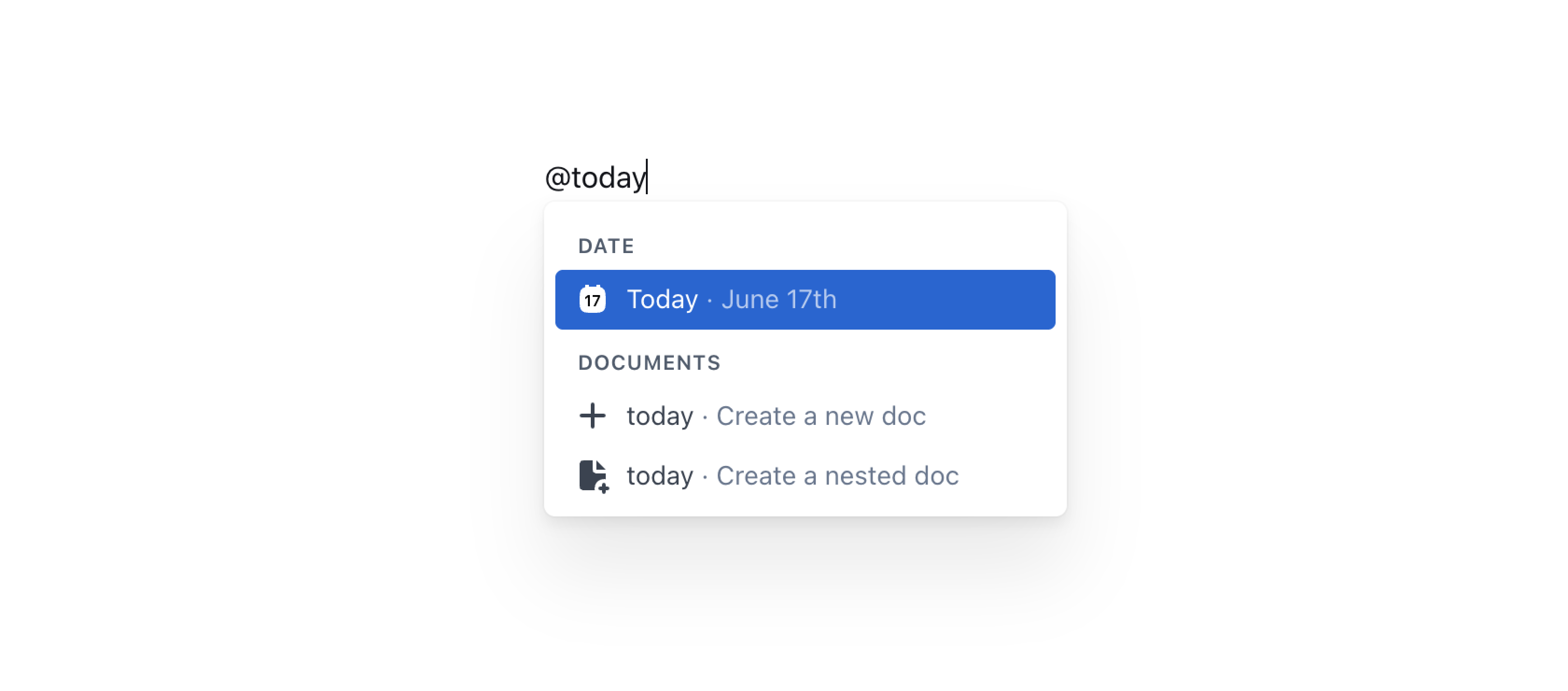 Outline date mentions
