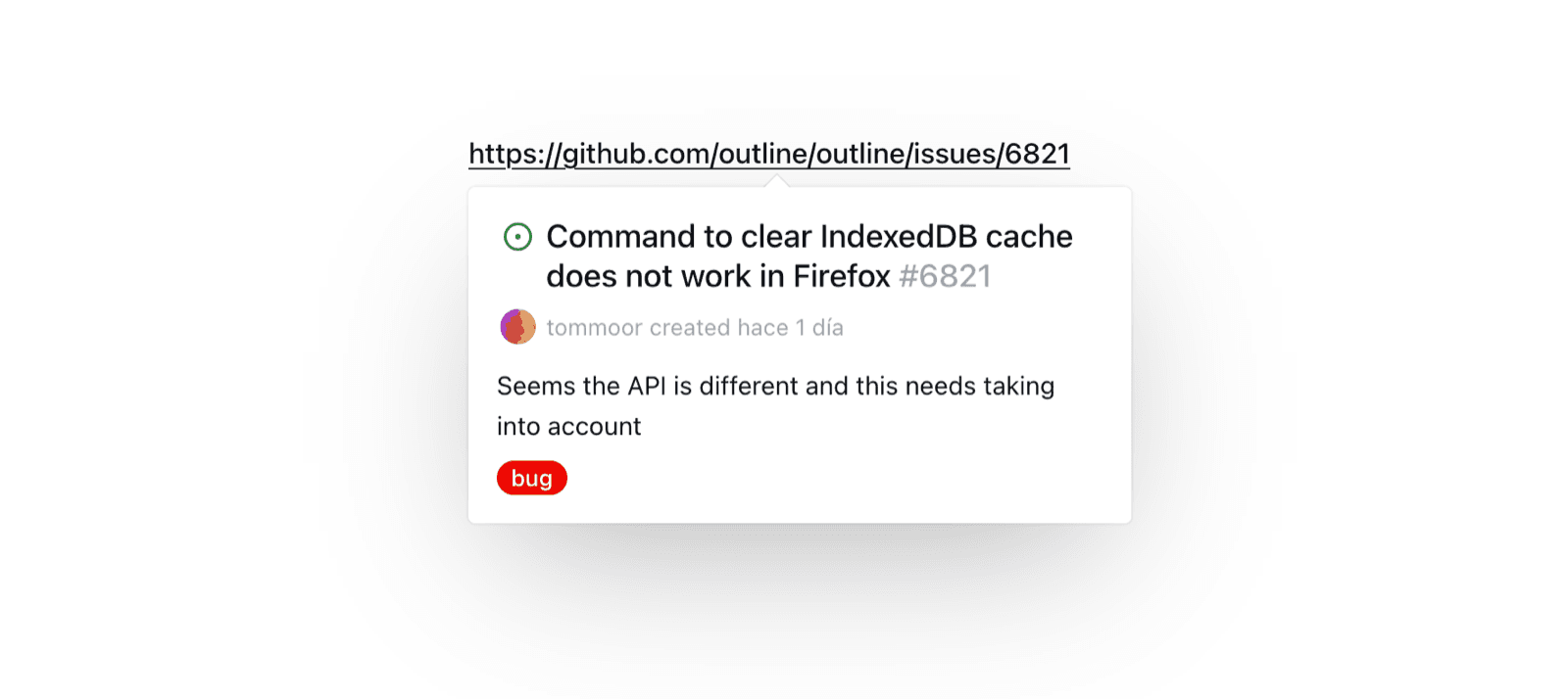 GitHub Outline Integration