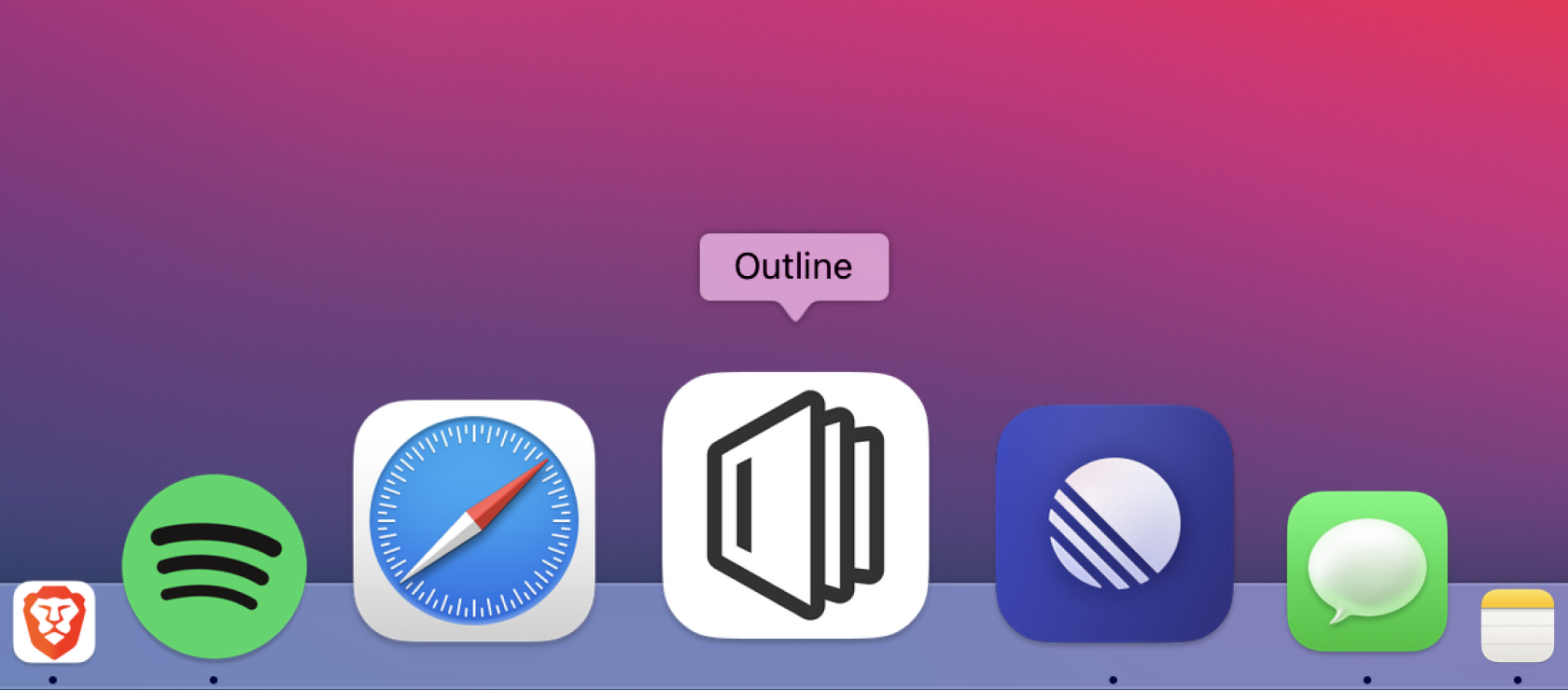 Outline on macOS